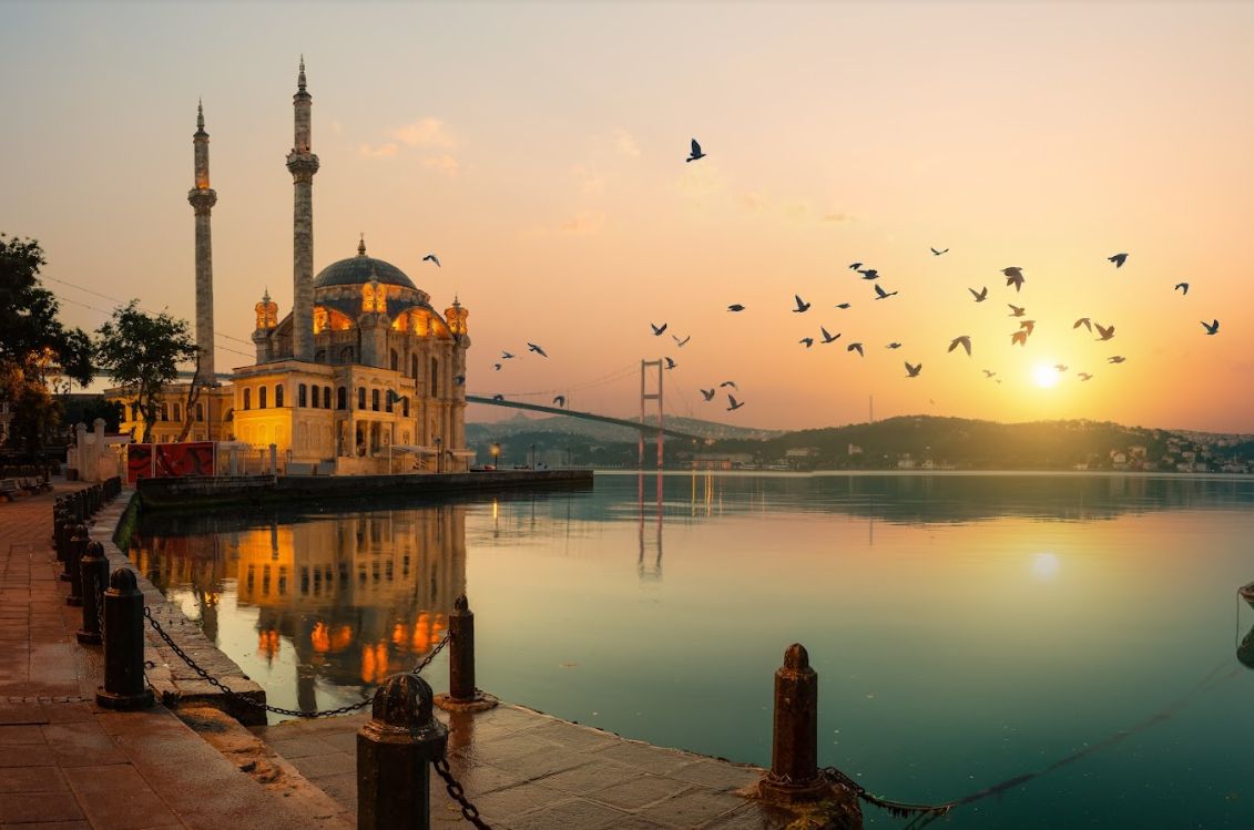 Ortaköy’de Gün Batımı: Waffle, Boğaz ve Camii Üçlüsü